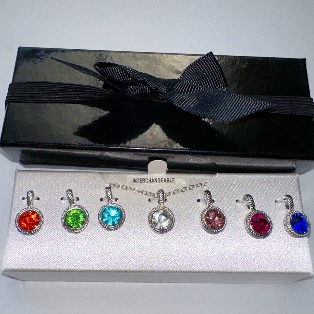 Rmn Interchangeable Pendant NecklaceNew In Box 15$